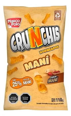Maní Tostado Crunchis Marco Polo 110g