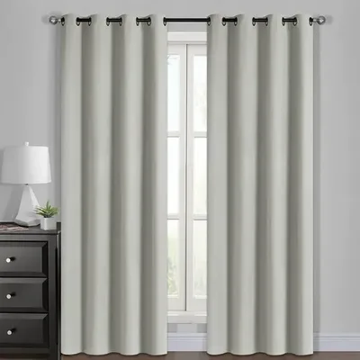 Cortina Blackout Sinfonía Gris Perla 140x220cm Gris