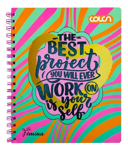 Cuaderno Universitario Espiral 7mm 100 Hojas