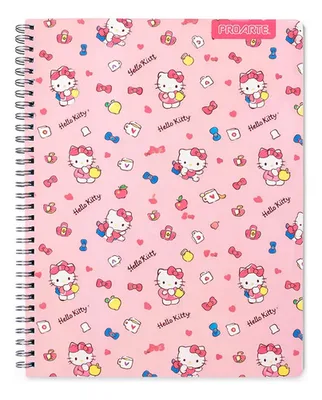 Cuaderno Universitario Hello Kitty 100 Hojas Espiral