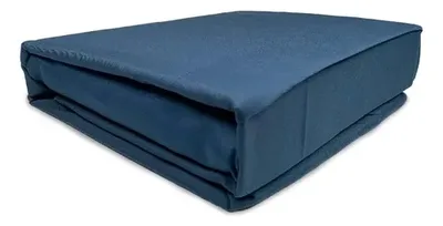 Set De Sábanas Microfibra 2 Plazas Azul Marino Azul Marino