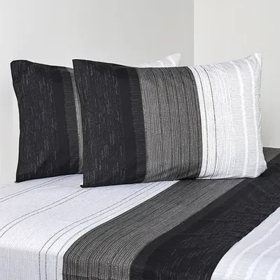 Set De Sábanas 200 Hilos Estampadas 2.5 Plazas