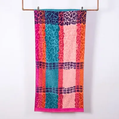 Toalla De Playa Velour Algodón Absorbente
