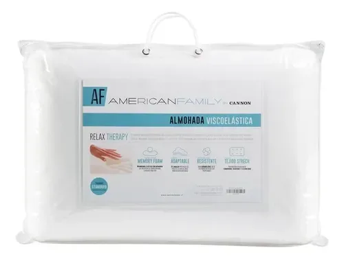 Almohada Viscoelástica Memory Foam 40x60 Cm