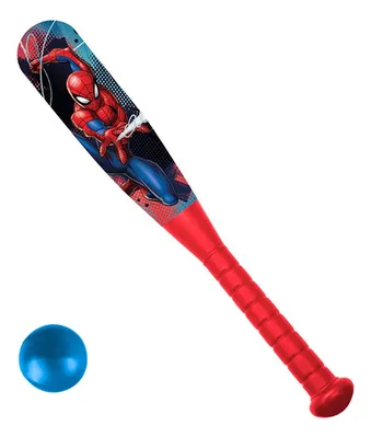 Set Beisbol Spiderman Marvel Bate Pelota