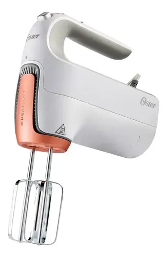 Batidora De Mano Eléctrica Oster Heatsoft 440w Blanco