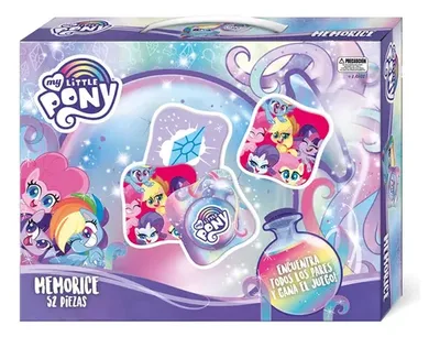 Juego De Memoria 52 Piezas My Little Pony Infantil