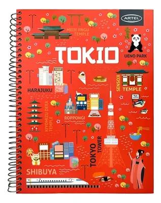 Cuaderno Espiral Tapa Dura 150 Hojas Pauta Matemática