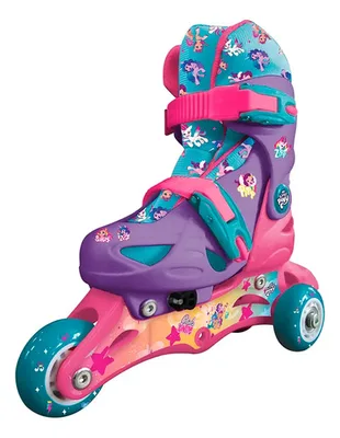 Patines Roller 2 En 1 Ajustables Infantiles S