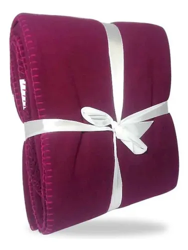 Manta Sherpa Polar Térmica Soft Touch Coral Claro