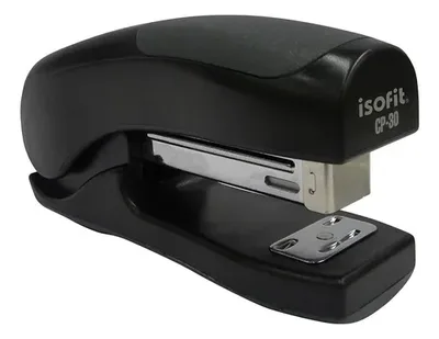 Corchetera Plástica Negra Isofit Cp-30 Negro