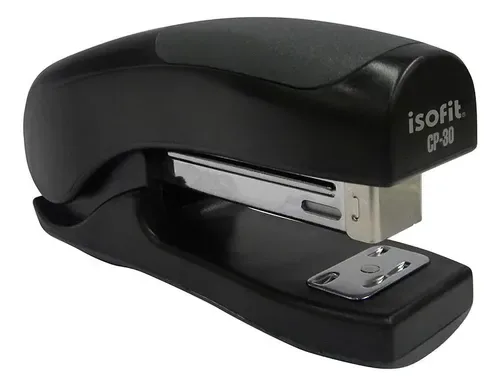 Corchetera Plástica Negra Isofit Cp-30 Negro