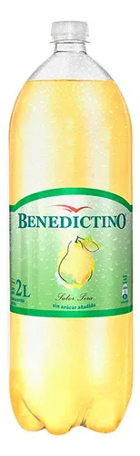 Agua Saborizada Benedictino Pera 2 Litros