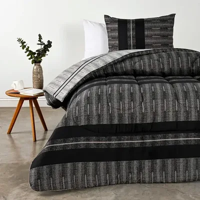 Plumón Estampado 1.5 Plazas Poliéster Microfibra