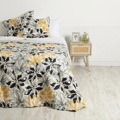 Quilt Estampado 2 Plazas Reversible Poliéster