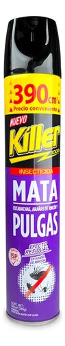 Insecticida En Aerosol 390cc Mata Pulgas Cucarachas