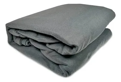 Set De Sábanas De Polar Estampadas 2.5 Plazas Verde Oscuro