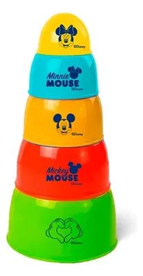 Bowl Apilable Disney Infantil Didáctico