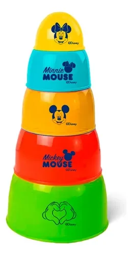 Bowl Apilable Disney Infantil Didáctico