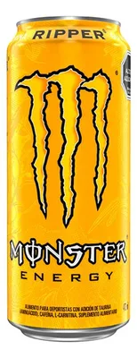 Bebida Energética Monster Naranja Ripper 437ml