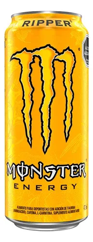 Bebida Energética Monster Naranja Ripper 437ml