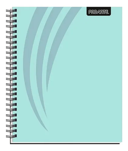 Cuaderno Universitario Tapa Dura Espiral 100 Hojas Coral Claro