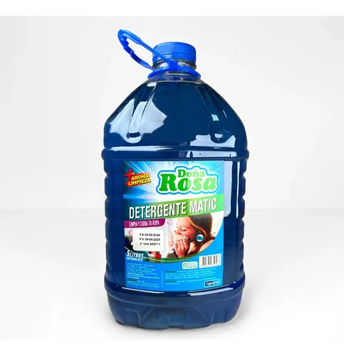 Detergente Líquido Para Ropa 5 Litros Doña Rosa