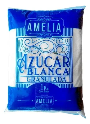Azúcar Blanca Granulada 1 Kg Bolsa