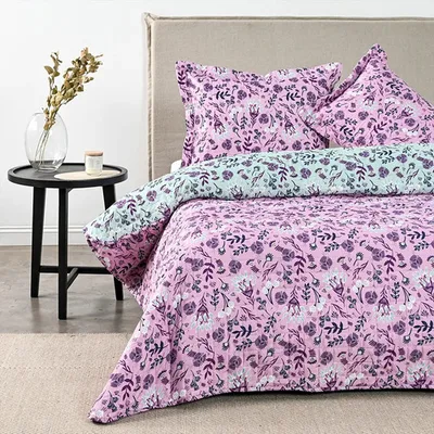 Quilt Estampado 2 Plazas Microfibra Cannon Coral Claro