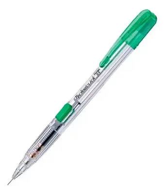 Portaminas Techniclick 0.5mm Resistente Pentel Verde