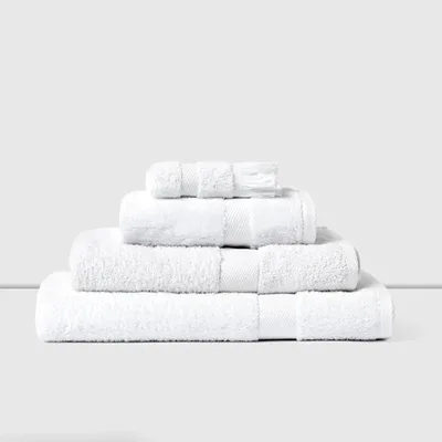 Toalla De Baño 100% Algodón Blanca Absorbente Blanco