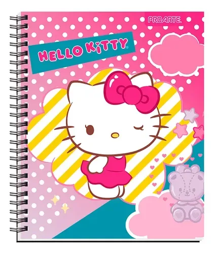 Cuaderno Universitario Espiral 100 Hojas Matemática 7mm Amarillo