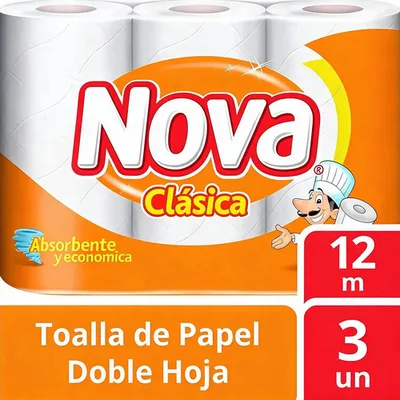 Rollo De Cocina Clasica 3 Unidades