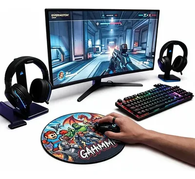 Mouse Pad Circular Impermeable