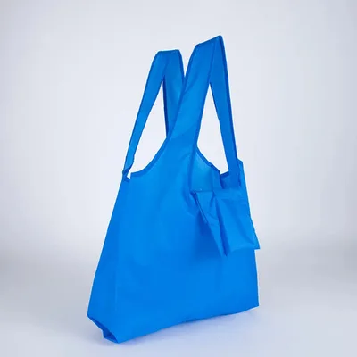 Bolsa Plegable De Compras En Tela Rpet Coral Claro
