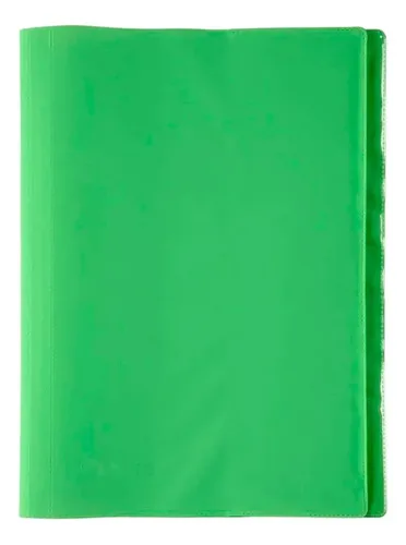 Forro Cuaderno Universitario Verde Torre
