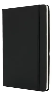 Cuaderno De Tapa Dura Con Cierre Elástico Borges B5 Negro