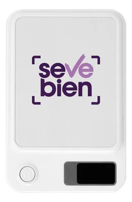 Power Bank Inalámbrico Con Aro Magnético Corporativo Blanco