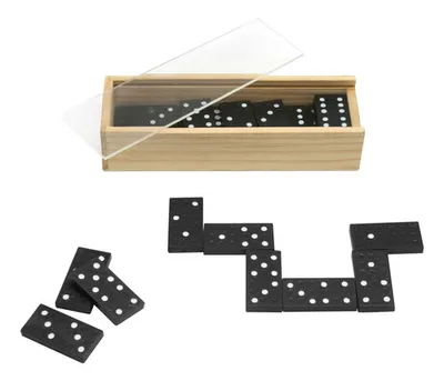 Juego De Domino De Madera Y Plástico Corporativo