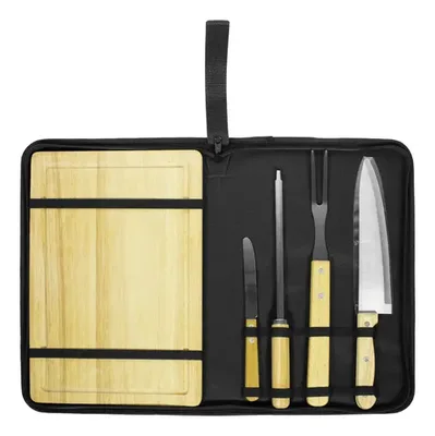Set De Asado Corporativo De 5 Piezas En Poliéster