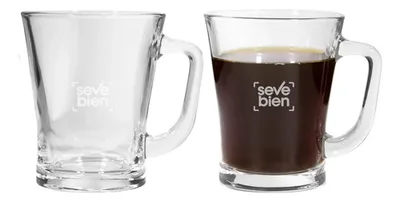 Set De Tazas De Vidrio Santa Marta