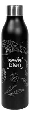Termo De Acero Inoxidable 500 Ml Negro