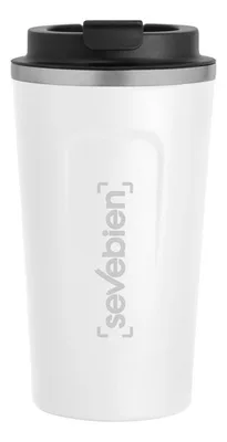 Termo De Acero Inoxidable 500 Ml Blanco