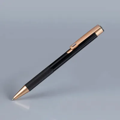 Bolígrafo De Aluminio Negro Negro