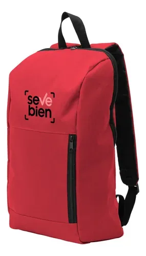 Mochila Corporativa Bitono De Poliéster 600d Verde