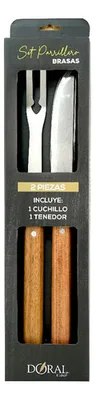 Set De Parrilla De Brasas 2 Piezas
