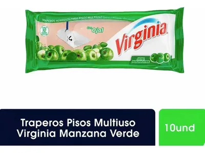 Trapero Húmedo Multiuso Con Ojal Aroma Manzana Verde
