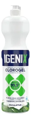 Cloro Gel Desinfectante Botella 900ml Eucalipto