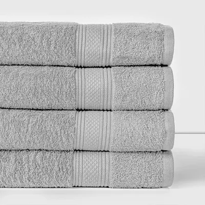 Toalla De Baño 100% Algodón 450 Grs Perla Coral Claro