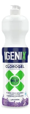 Cloro Gel Desinfectante Botella 900ml Lavanda